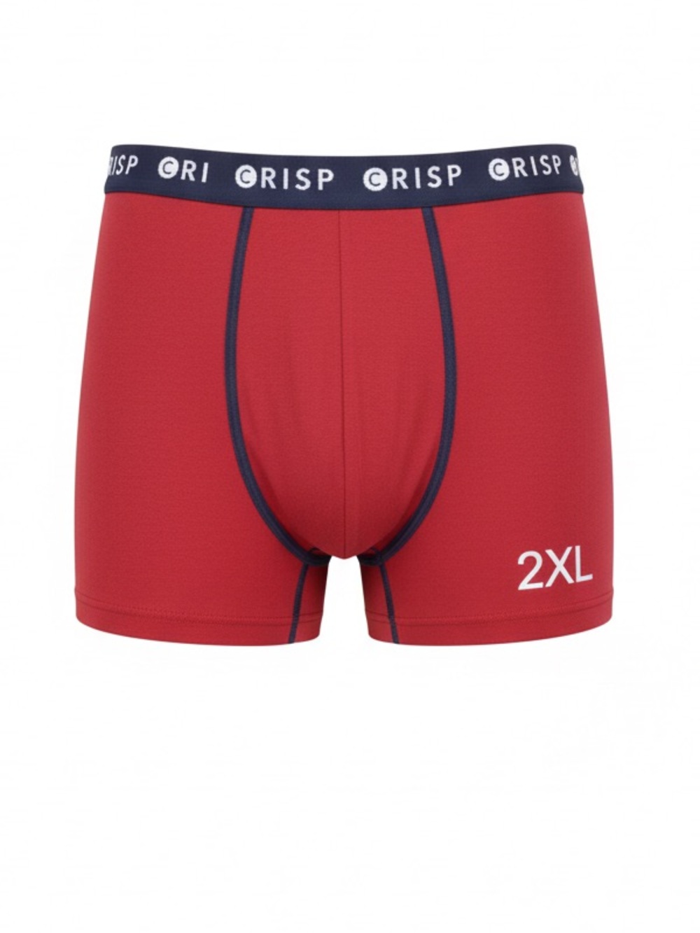 NWT CRISP Men’s Red Boxer Briefs - Size 2XL